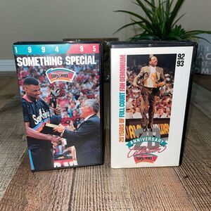 San Antonio Spurs Something Special 1994 1995 Season VHS, & 1992 1993 20th.